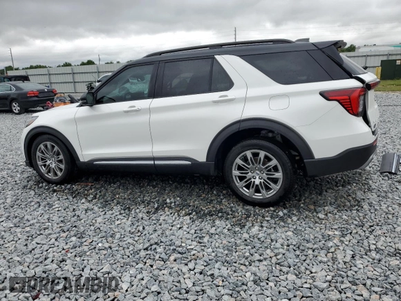 2025 Ford Explorer with VIN 1FMUK7HH8SGA05659, listed as a Copart auction lot 52077855 with 3,037 mi miles and Salvage title. Bid and sale history available at DreamBid. Image 2.