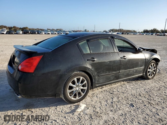2008 Nissan Maxima 3.5 SL with VIN 1N4BA41E48C821433, listed as a Copart auction lot 78092604 with 149,250 mi miles and Salvage Title. Bid and sale history available at carsss.com. Image 3.