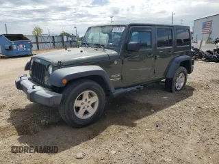 2015 Jeep Wrangler Unlimited Sport with VIN 1C4BJWDG4FL766904, listed as a Copart auction lot 58126555 with 68,400 mi miles and Salvage title. Bid and sale history available at DreamBid. Image 1.