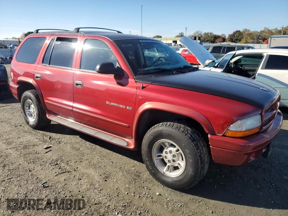 2001 Dodge Durango z VIN 1B4HS28Z61F579891, wystawiony jako Copart lot #80510284 z przebiegiem 186 180 mil mil oraz Czysty tytuł • Clean title. Historia ofert i sprzedaży dostępna na DreamBid. Obrazek 4.