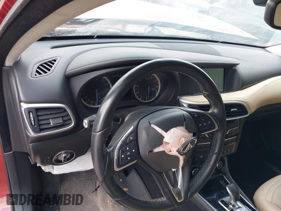 2017 Infiniti QX30 with VIN SJKCH5CP7HA022219, listed as a IAAI auction lot 41953315 with Not provided miles and . Bid and sale history available at DreamBid. Image 7.