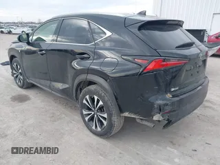 2020 Lexus NX with VIN JTJSARDZ3L2229278, listed as a IAAI auction lot 41640670 with 58,754 mi miles. Bid and sale history available at carsss.com. Image 3.