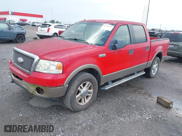 2006 Ford F-150 XLT with VIN 1FTPW14596FA24232, listed as a IAAI auction lot 42685423 with 204,411 mi miles and . Bid and sale history available at DreamBid. Image 2.