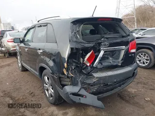 2012 Kia Sorento EX with VIN 5XYKUDA21CG285102, listed as a IAAI auction lot 41749176 with 154,034 mi miles. Bid and sale history available at carsss.com. Image 3.