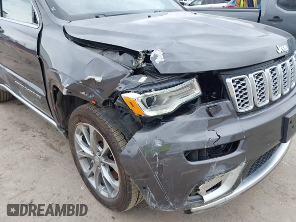2020 Jeep Grand Cherokee Summit with VIN 1C4RJFJT2LC408499, listed as a IAAI auction lot 41854021 with 78,189 mi miles and . Bid and sale history available at DreamBid. Image 6.