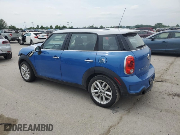 2013 MINI Countryman S с VIN WMWZC3C52DWP24523, выставлен на аукционе Copart как лот 59475405 с пробегом 101 333 миль миль и Списание • Salvage title. История ставок и продаж доступна на DreamBid. Изображение 2.