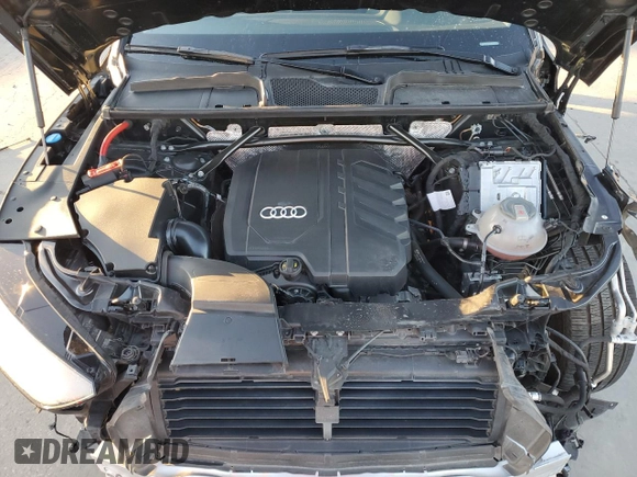 2023 Audi Q5 S line Premium Plus with VIN WA1EABFY0P2092988, listed as a Copart auction lot 41808045 with 30,750 mi miles and Salvage Title. Bid and sale history available at DreamBid. Image 12.