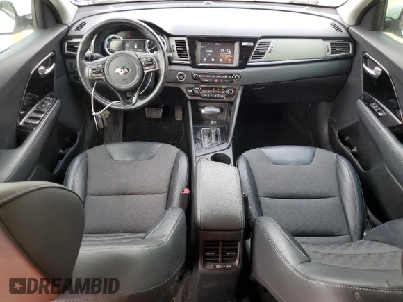 2018 Kia Niro EX with VIN KNDCC3LCXJ5128648, listed as a Copart auction lot 57678254 with 100,147 mi miles and Salvage Title. Bid and sale history available at carsss.com. Image 8.