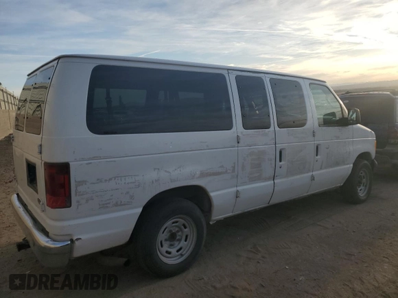 2005 Ford Econoline Passenger XL with VIN 1FMRE11L75HA12481, listed as a Copart auction lot 50769075 with 260,238 mi miles and Salvage title. Bid and sale history available at DreamBid. Image 3.
