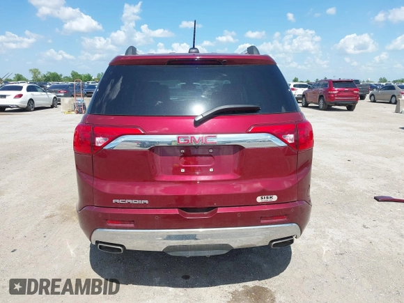 2017 GMC Acadia Denali with VIN 1GKKNPLS3HZ199573, listed as a IAAI auction lot 42092475 with 117,424 mi miles. Bid and sale history available at carsss.com. Image 17.