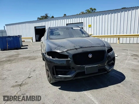 2018 Jaguar F-Pace 30t R-Sport with VIN SADCL2GX4JA329965, listed as a Copart auction lot 67172964 with 87,060 mi miles and Salvage title. Bid and sale history available at DreamBid. Image 11.
