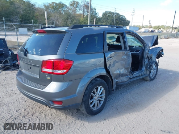 2013 Dodge Journey SXT with VIN 3C4PDCBG6DT552707, listed as a IAAI auction lot 40978636 with Not Provided miles. Bid and sale history available at carsss.com. Image 4.