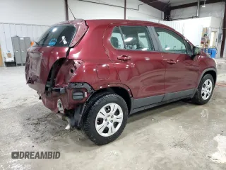 2017 Chevrolet Trax LS with VIN 3GNCJKSB3HL258491, listed as a Copart auction lot 47869575 with 128,613 mi miles and Salvage Title. Bid and sale history available at carsss.com. Image 3.