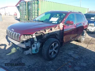 2019 Jeep Cherokee Limited with VIN 1C4PJMDX8KD441154, listed as a IAAI auction lot 41743392 with 121,141 mi miles and . Bid and sale history available at DreamBid. Image 21.
