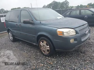 2007 Chevrolet Uplander LS z VIN 1GNDU23117D118557, wystawiony jako IAAI lot #42390263 z przebiegiem 119 529 mil mil oraz . Historia ofert i sprzedaży dostępna na DreamBid. Obrazek 1.