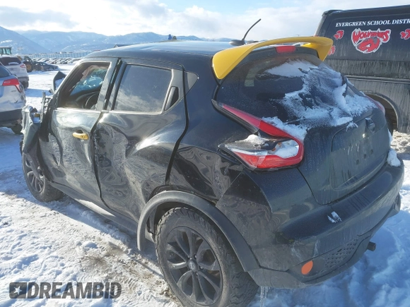 2016 Nissan Juke S with VIN JN8AF5MV9GT657060, listed as a IAAI auction lot 41505240 with Not Provided miles and . Bid and sale history available at carsss.com. Image 3.