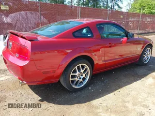 2005 Ford Mustang GT Deluxe with VIN 1ZVHT82H455106809, listed as a IAAI auction lot 42010527 with 76,049 mi miles and . Bid and sale history available at DreamBid. Image 4.