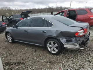 2013 Volkswagen Passat SE with VIN 1VWBH7A38DC086825, listed as a Copart auction lot 49668035 with 119,005 mi miles and Salvage title. Bid and sale history available at DreamBid. Image 2.