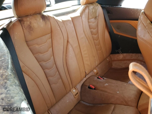 2019 BMW 8 Series M850i xDrive with VIN WBAFY4C53KBX29650, listed as a Copart auction lot 74467184 with 0 mi miles and Salvage Title. Bid and sale history available at carsss.com. Image 11.
