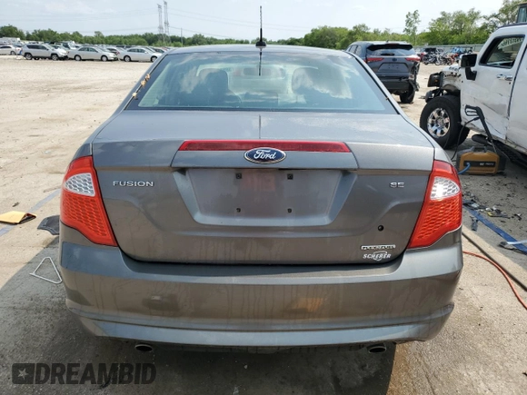 2012 Ford Fusion SE with VIN 3FAHP0HG9CR156144, listed as a Copart auction lot 58919375 with 99,822 mi miles and Salvage title. Bid and sale history available at DreamBid. Image 6.