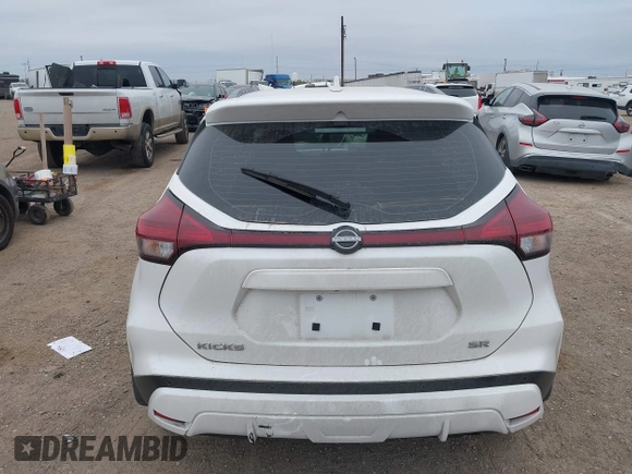 2023 Nissan Kicks SR with VIN 3N1CP5DV5PL477504, listed as a IAAI auction lot 41264248 with 35,522 mi miles and . Bid and sale history available at carsss.com. Image 16.
