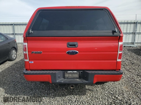 2010 Ford F-150 XL with VIN 1FTMF1E83AKE24251, listed as a Copart auction lot 48004625 with 106,467 mi miles and Salvage Title. Bid and sale history available at DreamBid. Image 6.