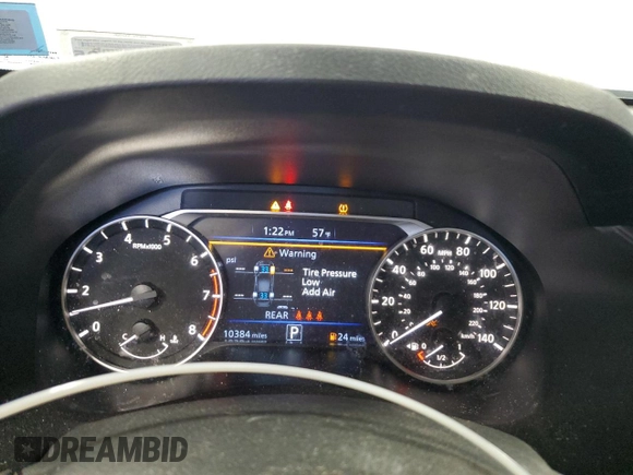 2025 Nissan Altima SV with VIN 1N4BL4DW1SN317805, listed as a Copart auction lot 53736445 with 10,384 mi miles and Clean Title. Bid and sale history available at DreamBid. Image 9.