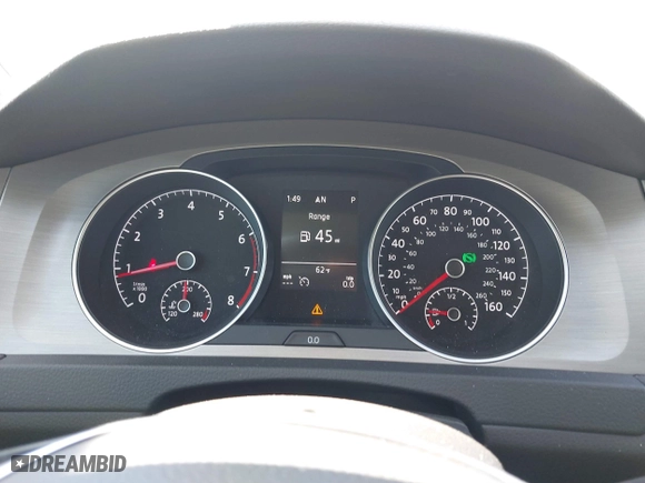 2015 Volkswagen Golf TSI SEL with VIN 3VW217AU9FM010318, listed as a IAAI auction lot 41895333 with 1 mi miles. Bid and sale history available at carsss.com. Image 7.