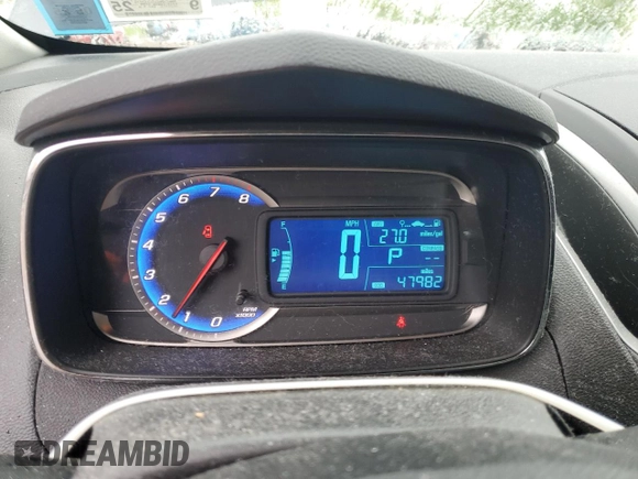 2016 Chevrolet Trax LS z VIN 3GNCJNSB6GL245038, wystawiony jako Copart lot #57892125 z przebiegiem 47 982 mil mil oraz Szkoda całkowita • Salvage title. Historia ofert i sprzedaży dostępna na DreamBid. Obrazek 9.