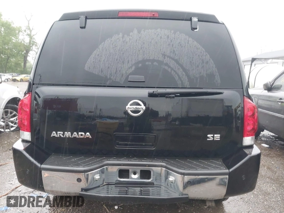 2007 Nissan Armada SE with VIN 5N1AA08C17N715135, listed as a IAAI auction lot 42292190 with 188,073 mi miles and . Bid and sale history available at DreamBid. Image 17.