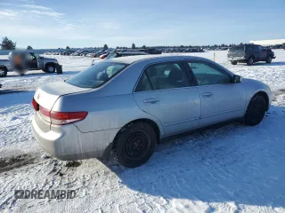 2003 Honda Accord LX z VIN 1HGCM55343A043483, wystawiony jako Copart lot #44554955 z przebiegiem 247 119 mil mil oraz Szkoda całkowita • Salvage title. Historia ofert i sprzedaży dostępna na DreamBid. Obrazek 3.