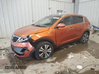 2013 Kia Sportage EX z VIN KNDPCCA21D7429457, wystawiony jako Copart lot #57622385 z przebiegiem 91 709 mil mil oraz Czysty tytuł • Clean title. Historia ofert i sprzedaży dostępna na DreamBid. Obrazek 1.
