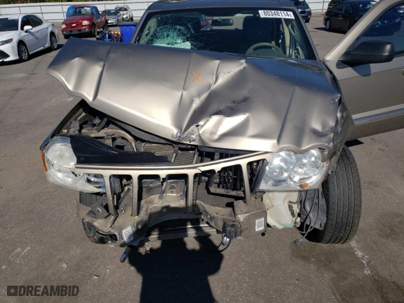 2006 Jeep Grand Cherokee Laredo with VIN 1J4GS48K86C258600, listed as a Copart auction lot 80348114 with 271,978 mi miles and Salvage Title. Bid and sale history available at carsss.com. Image 14.