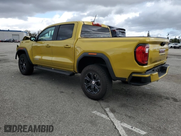 2023 GMC Canyon 2WD Elevation with VIN 1GTP5BEK9P1122916, listed as a Copart auction lot 45392895 with 12,218 mi miles and Salvage Title. Bid and sale history available at carsss.com. Image 2.