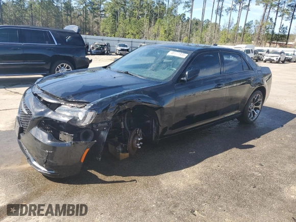2015 Chrysler 300 with VIN 2C3CCABG8FH815687, listed as a Copart auction lot 48177935 with 89,837 mi miles and Salvage Title. Bid and sale history available at carsss.com. Image 1.