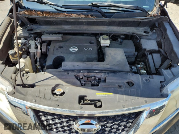 2015 Nissan Pathfinder S with VIN 5N1AR2MN6FC651888, listed as a Copart auction lot 63422955 with 217,197 mi miles and Clean title. Bid and sale history available at DreamBid. Image 12.
