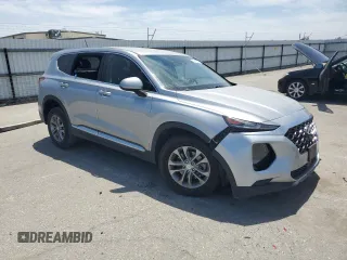 2020 Hyundai Santa Fe SE with VIN 5NMS23AD4LH248018, listed as a Copart auction lot 56416555 with 53,275 mi miles and Salvage title. Bid and sale history available at DreamBid. Image 4.