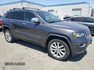 2017 Jeep Grand Cherokee Limited with VIN 1C4RJFBGXHC608216, listed as a Copart auction lot 64508125 with 113,127 mi miles and Clean title. Bid and sale history available at DreamBid. Image 4.