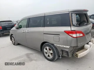 2012 Nissan Quest SL with VIN JN8AE2KP3C9051699, listed as a Copart auction lot 53310165 with 208,183 mi miles and Clean Title. Bid and sale history available at carsss.com. Image 2.
