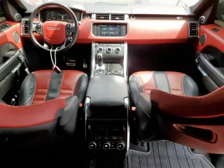 2016 Land Rover Range Rover Sport SVR with VIN SALWZ2EF7GA544520, listed as a Copart auction lot 56979235 with 47,852 mi miles and Clean title. Bid and sale history available at DreamBid. Image 8.