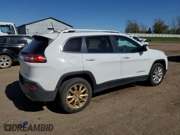 2016 Jeep Cherokee Limited с VIN 1C4PJMDS5GW220353, выставлен на аукционе Copart как лот 56194595 с пробегом 92 567 миль миль и Списание • Salvage title. История ставок и продаж доступна на DreamBid. Изображение 3.