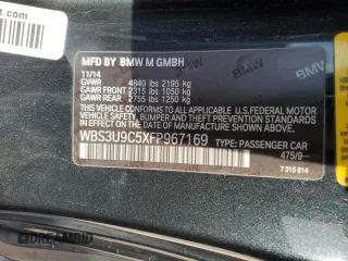 2015 BMW M4 z VIN WBS3U9C5XFP967169, wystawiony jako Copart lot #45661285 z przebiegiem 91 361 mil mil oraz Szkoda całkowita • Salvage title. Historia ofert i sprzedaży dostępna na DreamBid. Obrazek 12.