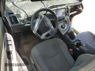 2013 Toyota Prius One z VIN JTDKN3DU7D0345945, wystawiony jako Copart lot #57703325 z przebiegiem Nie podano mil oraz Szkoda całkowita • Salvage title. Historia ofert i sprzedaży dostępna na DreamBid. Obrazek 8.
