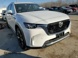 2024 Mazda CX-90 Premium Plus z VIN JM3KKEHAXR1141492, wystawiony jako Copart lot #89282925 z przebiegiem 5 424 mil mil oraz Szkoda całkowita • Salvage title. Historia ofert i sprzedaży dostępna na DreamBid. Obrazek 14.