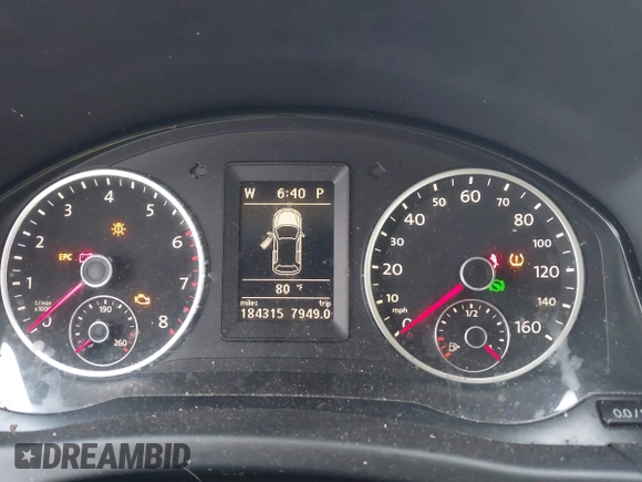2011 Volkswagen Tiguan SEL w/Premium Navi с VIN WVGAV7AX8BW555798, выставлен на аукционе IAAI как лот 42327196 с пробегом 184 315 миль миль и . История ставок и продаж доступна на DreamBid. Изображение 7.
