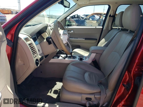 2008 Mercury Mariner Premier with VIN 4M2CU87138KJ22473, listed as a Copart auction lot 55357055 with 70,182 mi miles and Salvage title. Bid and sale history available at DreamBid. Image 7.