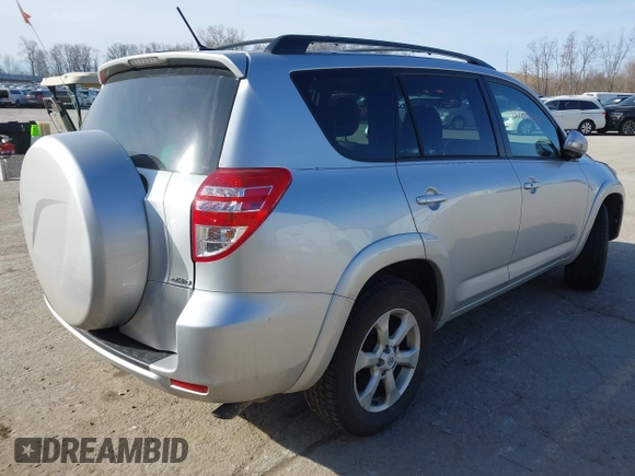 2010 Toyota RAV4 Ltd with VIN 2T3DK4DVXAW035666, listed as a IAAI auction lot 41780591 with 149,710 mi miles. Bid and sale history available at carsss.com. Image 4.
