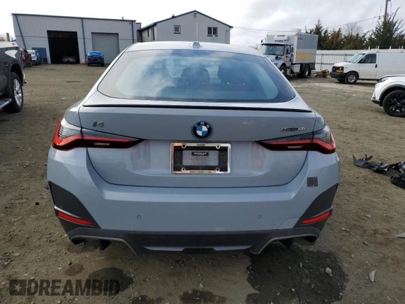 2023 BMW i4 eDrive40 z VIN WBY73AW04PFN71418, wystawiony jako Copart lot #49270665 z przebiegiem Nie podano mil oraz Szkoda całkowita • Salvage title. Historia ofert i sprzedaży dostępna na DreamBid. Obrazek 6.
