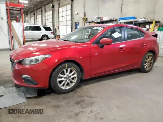 2014 Mazda 3 i Grand Touring with VIN JM1BM1W78E1214677, listed as a Copart auction lot 42524105 with 196,568 mi miles and Salvage Title. Bid and sale history available at carsss.com. Image 1.