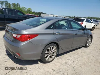 2014 Hyundai Sonata Limited with VIN 5NPEC4AB3EH844712, listed as a Copart auction lot 52318115 with 106,817 mi miles and Clean Title. Bid and sale history available at DreamBid. Image 3.